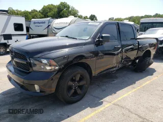 2017 Ram 1500 Express z VIN 3C6RR7KT0HG573802, wystawiony jako Copart lot #65900404 z przebiegiem 100 654 mil mil oraz Szkoda całkowita • Salvage title. Historia ofert i sprzedaży dostępna na DreamBid. Obrazek 1.