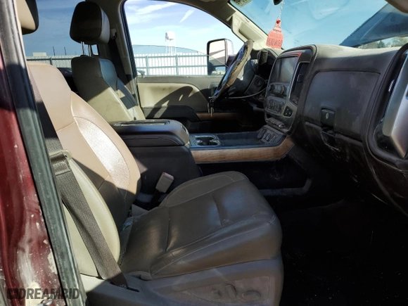 2017 Chevrolet Silverado 3500HD LTZ with VIN 1GC4K0CY3HF129453, listed as a Copart auction lot 77755064 with 0 mi miles and Salvage Title. Bid and sale history available at carsss.com. Image 7.