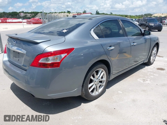 2010 Nissan Maxima S with VIN 1N4AA5APXAC844742, listed as a IAAI auction lot 42504417 with 179,544 mi miles and . Bid and sale history available at DreamBid. Image 4.