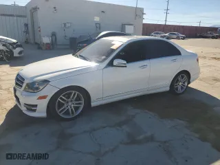 2014 Mercedes-Benz C-Class C 250 Sport with VIN WDDGF4HB3ER314647, listed as a Copart auction lot 50655175 with NaN miles and Salvage Title. Bid and sale history available at carsss.com. Image 1.