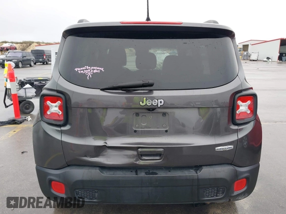 2018 Jeep Renegade Altitude with VIN ZACCJABB4JPH14059, listed as a IAAI auction lot 41561491 with 135,134 mi miles and . Bid and sale history available at DreamBid. Image 6.