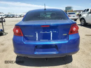 2012 Dodge Avenger SE with VIN 1C3CDZAG8CN327579, listed as a Copart auction lot 53384145 with 123,356 mi miles and Salvage Title. Bid and sale history available at DreamBid. Image 6.