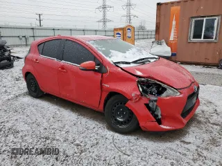 2015 Toyota Prius One with VIN JTDKDTB35F1585540, listed as a Copart auction lot 44861565 with 186,581 mi miles and Salvage Title. Bid and sale history available at DreamBid. Image 4.