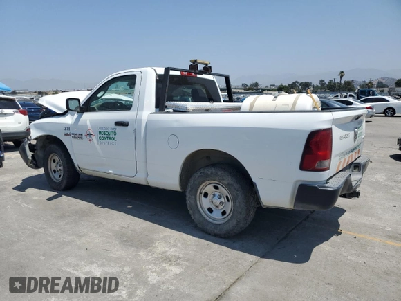 2015 Ram 1500 Express with VIN 3C6JR7AT7FG605706, listed as a Copart auction lot 62544665 with 77,670 mi miles and Salvage title. Bid and sale history available at DreamBid. Image 2.