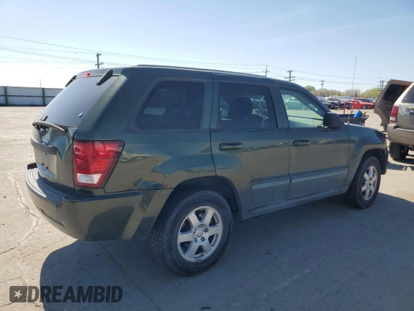 2008 Jeep Grand Cherokee Laredo with VIN 1J8GR48K88C210091, listed as a Copart auction lot 53140645 with 108,726 mi miles and Clean Title. Bid and sale history available at carsss.com. Image 3.