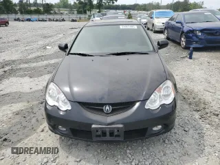 2002 Acura RSX Type S with VIN JH4DC53022C016749, listed as a Copart auction lot 53957485 with 166,533 mi miles and Salvage title. Bid and sale history available at DreamBid. Image 5.