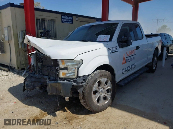 2016 Ford F-150 XL with VIN 1FTEX1CF8GFB29943, listed as a IAAI auction lot 41469600 with 151,099 mi miles and . Bid and sale history available at DreamBid. Image 2.