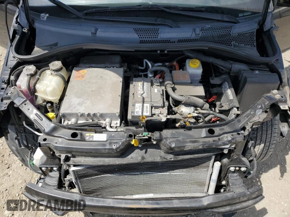 2017 FIAT 500e with VIN 3C3CFFGE5HT524117, listed as a Copart auction lot 58864585 with 65,393 mi miles and Salvage title. Bid and sale history available at DreamBid. Image 11.