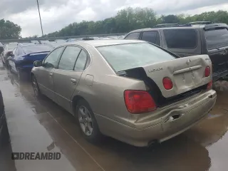 2001 Lexus GS 300 with VIN JT8BD69SX10139699, listed as a Copart auction lot 53779615 with 163,423 mi miles and Salvage Title. Bid and sale history available at DreamBid. Image 2.
