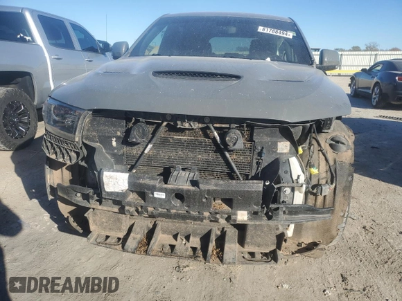 2020 Dodge Durango R/T with VIN 1C4SDHCT8LC154816, listed as a Copart auction lot 81788494 with 112,833 mi miles and Salvage title. Bid and sale history available at DreamBid. Image 5.