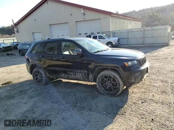 2021 Jeep Grand Cherokee 80th Anniversary with VIN 1C4RJFBG8MC653326, listed as a Copart auction lot 84627404 with 48,770 mi miles and Non Repairable. Bid and sale history available at carsss.com. Image 12.