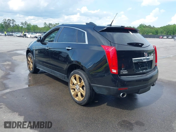 2014 Cadillac SRX Performance Collection with VIN 3GYFNCE31ES683465, listed as a IAAI auction lot 42107705 with 117,285 mi miles. Bid and sale history available at carsss.com. Image 3.