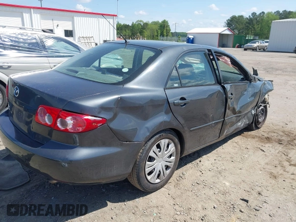 2005 Mazda 6 Sport with VIN 1YVHP80C755M65452, listed as a IAAI auction lot 42007910 with 200,478 mi miles and . Bid and sale history available at DreamBid. Image 4.