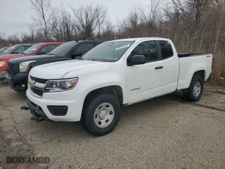 2018 Chevrolet Colorado 4WD Work Truck with VIN 1GCHTBEA8J1296940, listed as a Copart auction lot 46393985 with 158,123 mi miles and Clean Title. Bid and sale history available at carsss.com. Image 1.