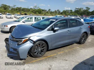 2023 Toyota Corolla SE with VIN 5YFS4MCE0PP157653, listed as a Copart auction lot 47269315 with 41,849 mi miles and Non Repairable. Bid and sale history available at DreamBid. Image 1.