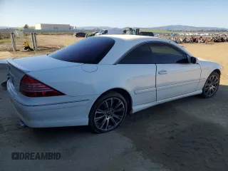 2006 Mercedes-Benz CL 500 with VIN WDBPJ75J46A047023, listed as a Copart auction lot 45047825 with Not Provided miles and Salvage Title. Bid and sale history available at DreamBid. Image 3.