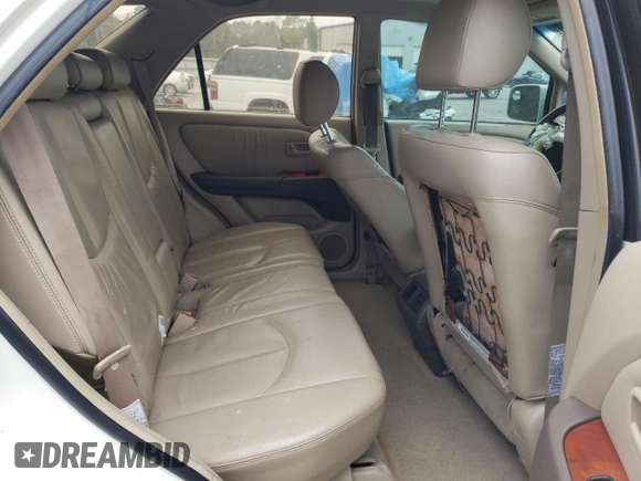 2000 Lexus RX 300 z VIN JT6GF10U3Y0062761, wystawiony jako Copart lot #44602235 z przebiegiem 234 749 mil mil oraz Szkoda całkowita • Salvage title. Historia ofert i sprzedaży dostępna na DreamBid. Obrazek 12.