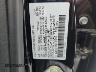 2017 Acura RDX with VIN 5J8TB3H39HL023215, listed as a Copart auction lot 41376155 with 49,459 mi miles and Salvage Title. Bid and sale history available at carsss.com. Image 15.