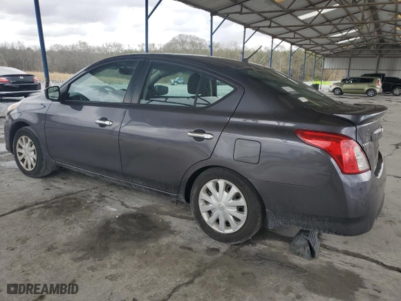 2015 Nissan Versa SV with VIN 3N1CN7AP1FL955679, listed as a Copart auction lot 47867555 with 112,301 mi miles and Salvage Title. Bid and sale history available at carsss.com. Image 2.