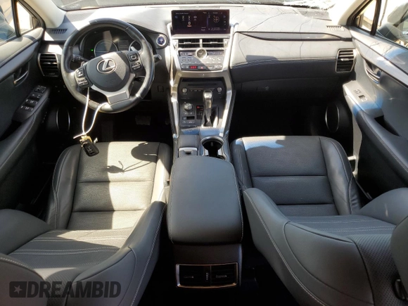 2019 Lexus NX 300h with VIN JTJBJRBZ1K2106287, listed as a Copart auction lot 50622065 with 56,259 mi miles and Salvage title. Bid and sale history available at DreamBid. Image 8.