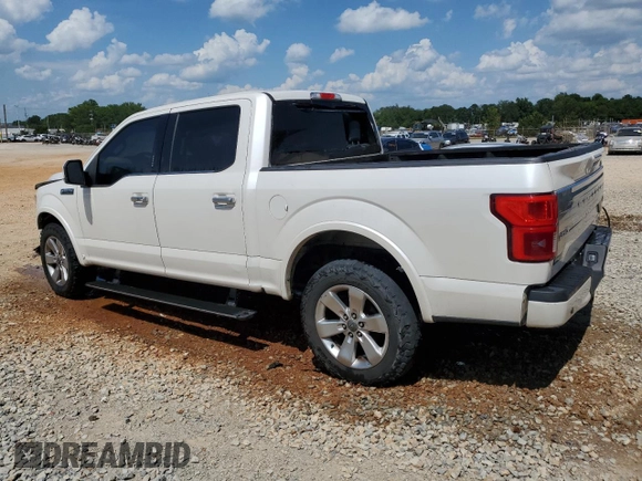 2018 Ford F-150 XL with VIN 1FTEW1EG4JFC51537, listed as a Copart auction lot 64647295 with 164,195 mi miles and Clean title. Bid and sale history available at DreamBid. Image 2.