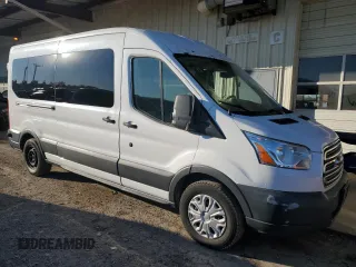 2015 Ford Transit Passenger XL with VIN 1FBAX2CM6FKA30454, listed as a Copart auction lot 77567934 with 253,608 mi miles and Clean Title. Bid and sale history available at DreamBid. Image 4.