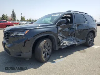 2025 Honda Pilot Sport z VIN 5FNYG2H37SB017228, wystawiony jako Copart lot #55256965 z przebiegiem 14 317 mil mil oraz Szkoda całkowita • Salvage title. Historia ofert i sprzedaży dostępna na DreamBid. Obrazek 1.