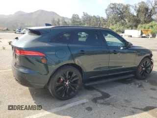 2017 Jaguar F-Pace S with VIN SADCM2BV6HA098113, listed as a Copart auction lot 61690495 with 54,500 mi miles and Salvage title. Bid and sale history available at DreamBid. Image 3.