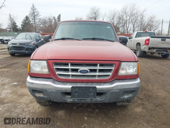 2001 Ford Ranger XL with VIN 1FTYR10C41PA06790, listed as a IAAI auction lot 41694457 with 190,910 mi miles. Bid and sale history available at carsss.com. Image 12.
