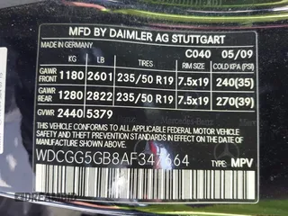 2010 Mercedes-Benz GLK 350 with VIN WDCGG5GB8AF347664, listed as a IAAI auction lot 42043842 with 136,823 mi miles and . Bid and sale history available at DreamBid. Image 9.