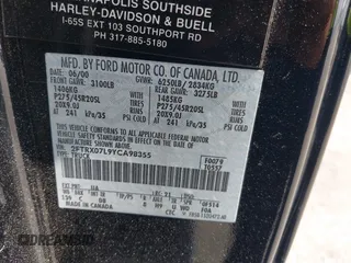 2000 Ford F-150 XL z VIN 2FTRX07L9YCA98355, wystawiony jako IAAI lot #42123587 z przebiegiem 191 000 mil mil oraz . Historia ofert i sprzedaży dostępna na DreamBid. Obrazek 9.