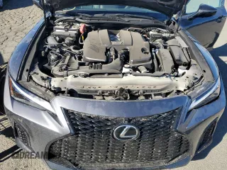 2024 Lexus IS with VIN JTHAP1D20R5005277, listed as a Copart auction lot 79099864 with 6,297 mi miles and Salvage Title. Bid and sale history available at carsss.com. Image 11.