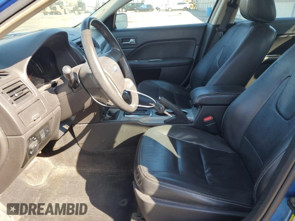 2012 Ford Fusion SEL with VIN 3FAHP0JA2CR221728, listed as a Copart auction lot 53640955 with 133,728 mi miles and Salvage Title. Bid and sale history available at DreamBid. Image 7.