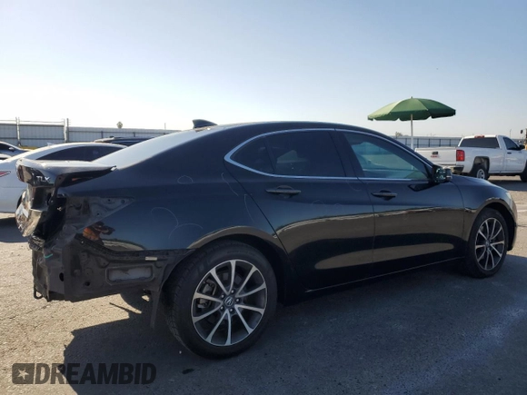 2015 Acura TLX Technology with VIN 19UUB2F51FA011085, listed as a Copart auction lot 62780705 with 156,515 mi miles and Salvage title. Bid and sale history available at DreamBid. Image 3.