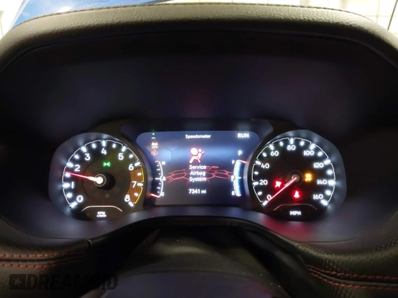 2022 Jeep Compass Trailhawk with VIN 3C4NJDDB1NT236477, listed as a IAAI auction lot 41485656 with 7,341 mi miles and . Bid and sale history available at DreamBid. Image 7.