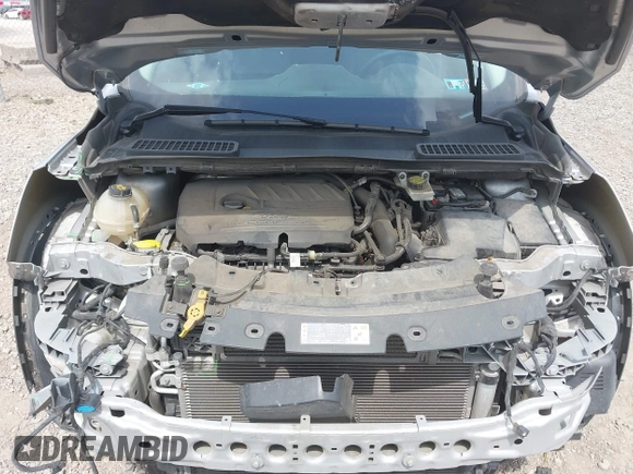 2017 Ford Escape Titanium with VIN 1FMCU9JD0HUE42509, listed as a IAAI auction lot 42079984 with 1 mi miles. Bid and sale history available at carsss.com. Image 10.