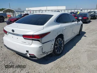 2018 Lexus LS with VIN JTHC51FF0J5001992, listed as a IAAI auction lot 41785989 with 53,957 mi miles. Bid and sale history available at carsss.com. Image 4.