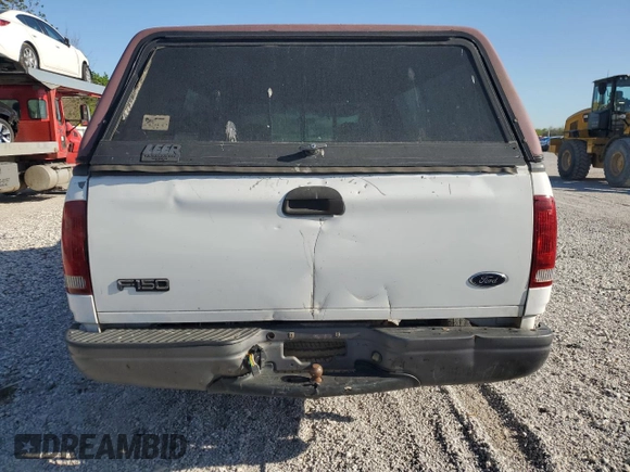2002 Ford F-150 XL with VIN 1FTRF17W92NB67419, listed as a Copart auction lot 52761455 with 100,305 mi miles and Salvage Title. Bid and sale history available at carsss.com. Image 6.