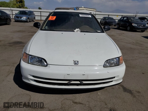 1995 Honda Civic LX z VIN JHMEG8656SS016258, wystawiony jako Copart lot #72629664 z przebiegiem 64 865 mil mil oraz Szkoda całkowita • Salvage title. Historia ofert i sprzedaży dostępna na DreamBid. Obrazek 5.