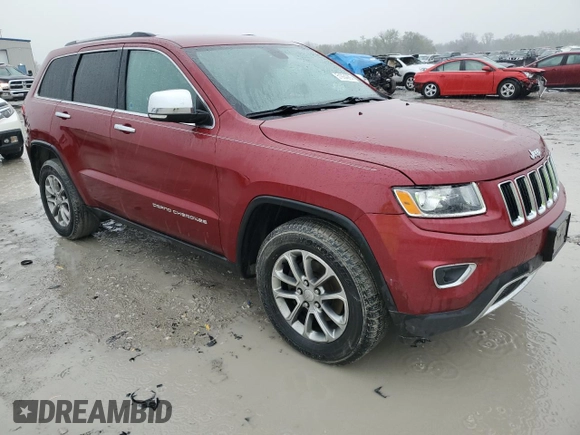 2014 Jeep Grand Cherokee Limited with VIN 1C4RJFBG1EC492061, listed as a Copart auction lot 51934285 with 146,358 mi miles and Salvage Title. Bid and sale history available at carsss.com. Image 4.