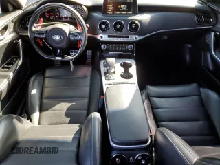 2020 Kia Stinger GT2 with VIN KNAE55LC7L6071883, listed as a Copart auction lot 52684825 with 23,714 mi miles and Non Repairable. Bid and sale history available at carsss.com. Image 8.