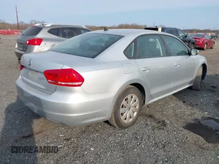 2013 Volkswagen Passat S with VIN 1VWAP7A31DC073445, listed as a IAAI auction lot 41776843 with 212,259 mi miles and . Bid and sale history available at DreamBid. Image 4.