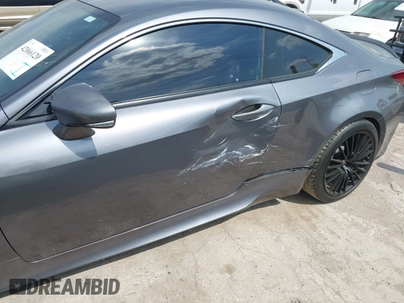 2016 Lexus RC 350 F Sport with VIN JTHHE5BC0G5014047, listed as a IAAI auction lot 42066120 with 112,998 mi miles and . Bid and sale history available at DreamBid. Image 14.