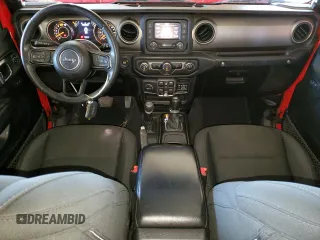 2018 Jeep Wrangler Unlimited Sport z VIN 1C4HJXDN8JW206681, wystawiony jako Copart lot #49619615 z przebiegiem 74 949 mil mil oraz Szkoda całkowita • Salvage title. Historia ofert i sprzedaży dostępna na DreamBid. Obrazek 8.