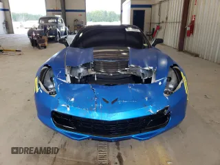 2015 Chevrolet Corvette Z51 3LT with VIN 1G1YM2D78F5107814, listed as a Copart auction lot 67974484 with 36,866 mi miles and Salvage title. Bid and sale history available at DreamBid. Image 5.