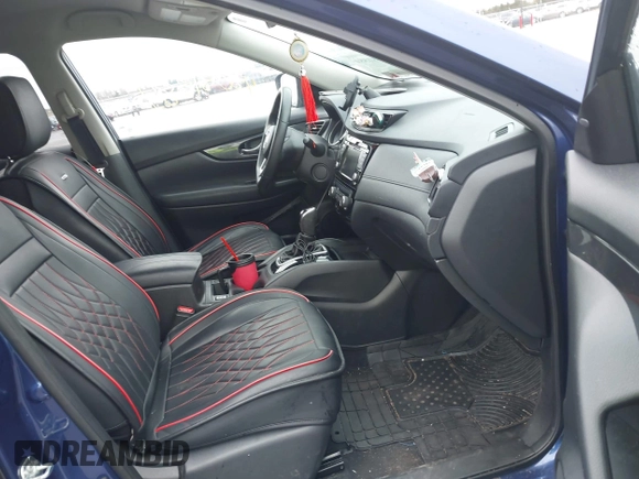 2018 Nissan Rogue SV with VIN KNMAT2MV8JP592365, listed as a IAAI auction lot 42081584 with 58,687 mi miles and . Bid and sale history available at DreamBid. Image 5.