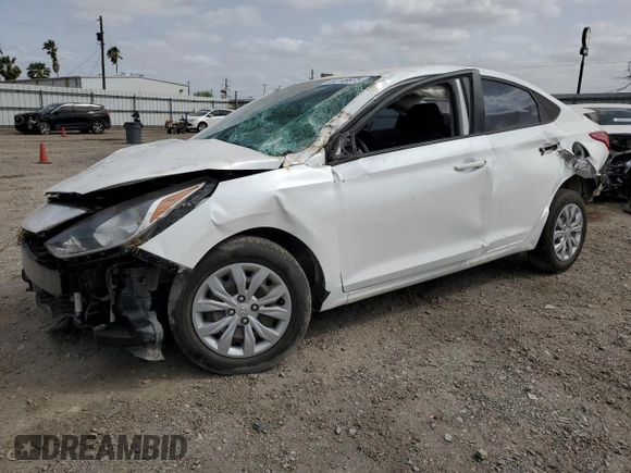 2022 Hyundai Accent SE z VIN 3KPC24A6XNE180152, wystawiony jako Copart lot #50149975 z przebiegiem 25 687 mil mil oraz Szkoda całkowita • Salvage title. Historia ofert i sprzedaży dostępna na DreamBid. Obrazek 1.