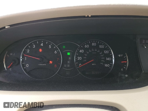 2005 Toyota Avalon XL with VIN 4T1BK36B45U033382, listed as a Copart auction lot 51266115 with 92,894 mi miles and Salvage Title. Bid and sale history available at carsss.com. Image 9.