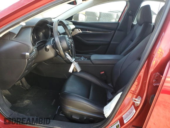 2021 Mazda 3 2.5 Turbo with VIN JM1BPBAY3M1313001, listed as a Copart auction lot 84344604 with 35,734 mi miles and Salvage Title. Bid and sale history available at DreamBid. Image 7.