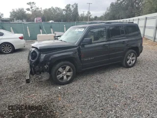 2013 Jeep Patriot Latitude with VIN 1C4NJPFA9DD218707, listed as a Copart auction lot 84627144 with 127,365 mi miles and Salvage Title. Bid and sale history available at carsss.com. Image 1.